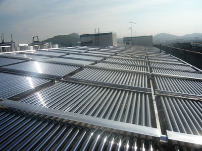 工廠宿舍太陽能熱水工程系統解決方案 工廠宿舍太陽能熱水工程系統解決方案