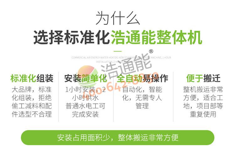 格力商用空氣能熱泵一體機3匹3噸/2噸核心優勢